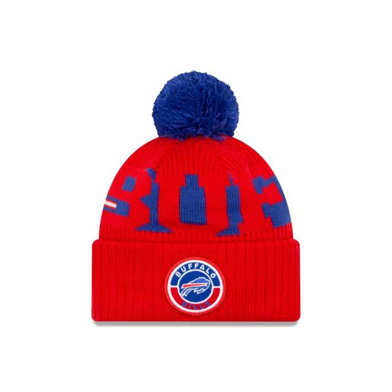 NFL Buffalo Bills Alternate Cold Weather Sport Knit (TAS8441) - Red New Era Beanies